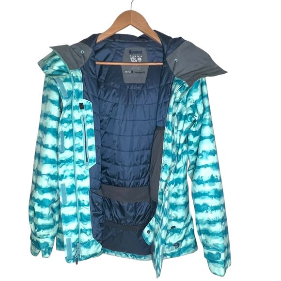 Mountain Hardwear Women's Size S/P Barnsie Snowboard Jacket Hooded DryQ Thermal - Picture 6 of 14